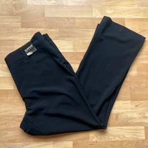 NWT Barely Boot AVENUE Dress Pants 18 Plus Size Womens Office Work Slacks Black